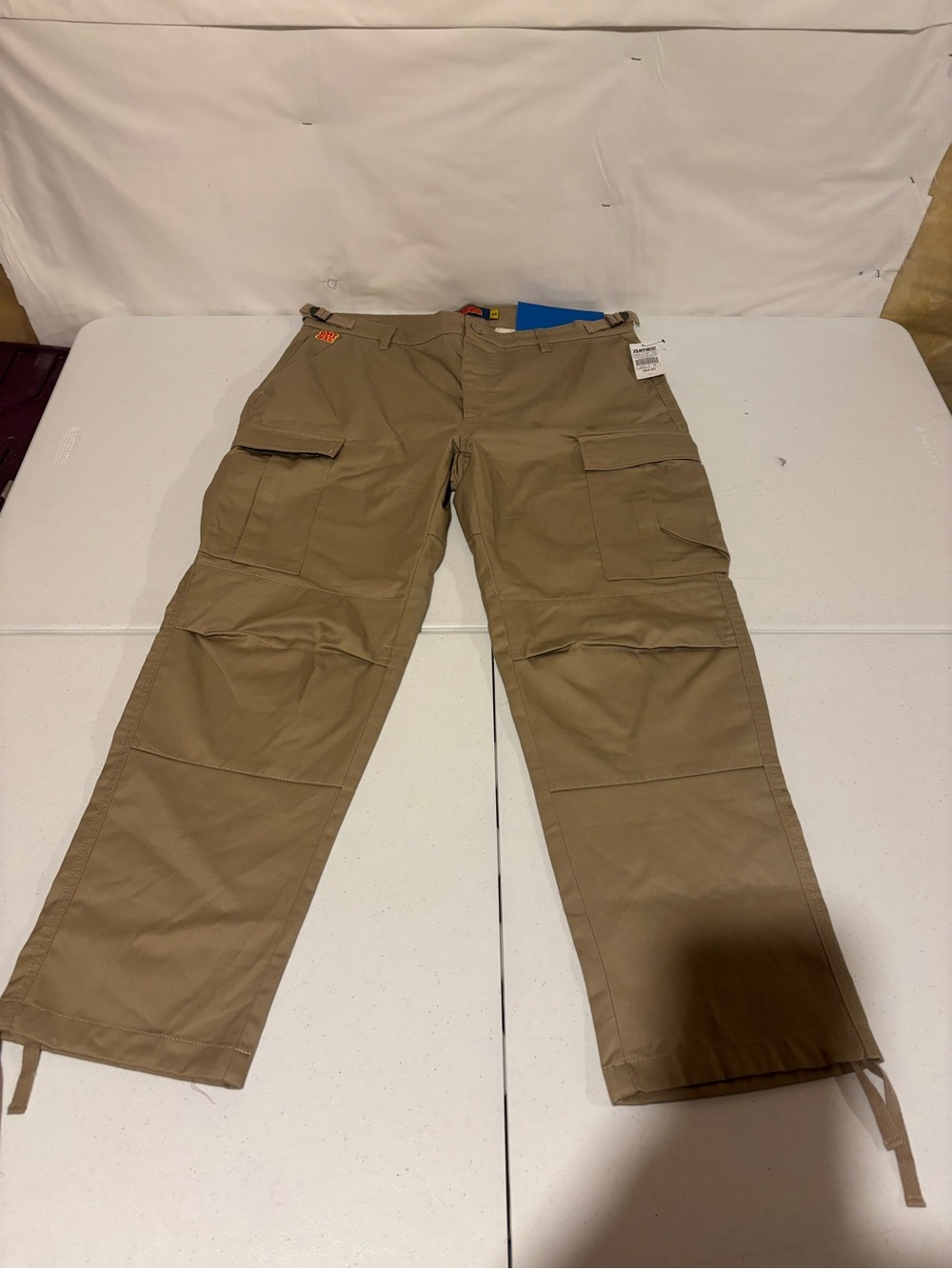 Empyre Relax Men’s Size 34x30 Loose Fit Tan Cargo Streetwear Skate Pants